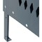 Global Industrial Heavy Duty Ventilated Steel Locker, Six Tier, 3-Wide, 12x12x12, Unassembled, Gray 493155GY - alternate 3